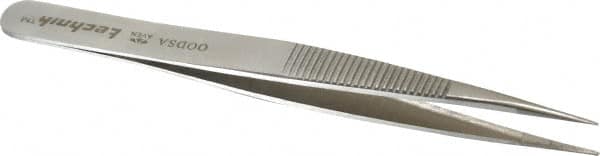 Aven - 4-3/4" OAL OOD-SA Precision Tweezers - Stainless Steel, OOD-SA Pattern - Exact Tooling