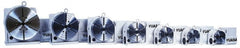 Yuasa - 1 Spindle, 75 Max RPM, 6.69" Table Diam, 0.53 hp, Horizontal & Vertical CNC Rotary Indexing Table - 80 kg (180 Lb) Max Horiz Load, 130.05mm Centerline Height - Exact Tooling