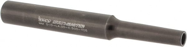 Iscar - Multimaster 1/2" 89° Shank Milling Tip Insert Holder & Shank - 0.3" Neck Diam, T05 Neck Thread, 4" OAL, Steel MM S-D Tool Holder - Exact Tooling
