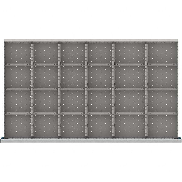 LISTA - 24-Compartment Drawer Divider Layout for 3.15" High Drawers - Exact Tooling