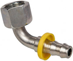 Parker - 11/16-16 SAE Steel Hydraulic Hose Female Seal-Lok Swivel & 90° Elbow - -6 Hose Size - Exact Tooling