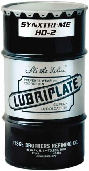 Lubriplate - 120 Lb Drum Calcium Extreme Pressure Grease - Tan, Extreme Pressure & High/Low Temperature, 450°F Max Temp, NLGIG 2, - Exact Tooling