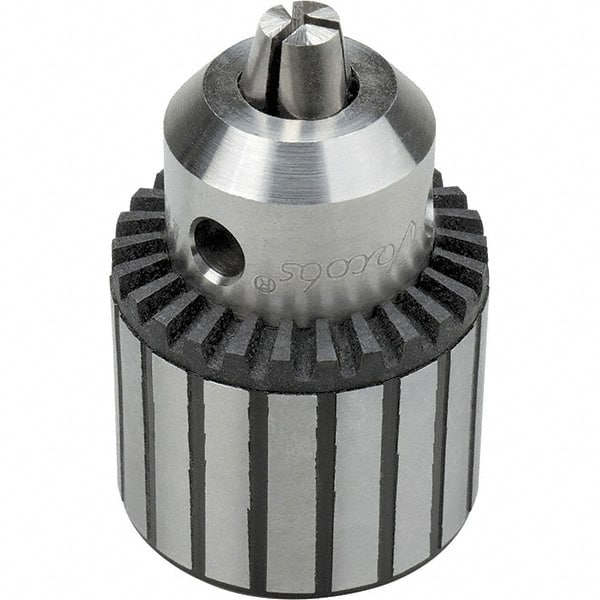 Dynabrade - 3/8-24, 3/8" Max Capacity, Threaded Mount Drill Chuck - Keyed - Exact Tooling
