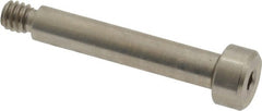 Made in USA - #12-24 UNC 2B/3B 4 Flute TiN Finish High Speed Steel Straight Flute Standard Hand Tap - Bottoming, Right Hand Thread, 2-3/8" OAL, 15/16" Thread Length, H3 Limit, Oversize - Exact Tooling