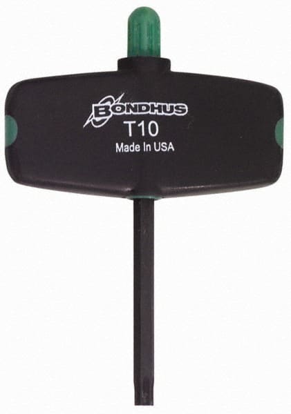 Bondhus - T6 Torx Plus Key - Wing Handle, Protanium High Torque Steel, 2" Length Under Head - Exact Tooling