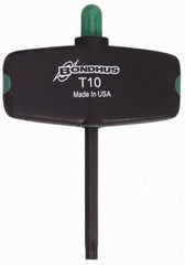 Bondhus - T6 Torx Plus Key - Wing Handle, Protanium High Torque Steel, 2" Length Under Head - Exact Tooling