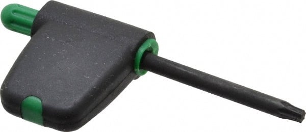 Bondhus - T15 Standard Torx Key - Flag-Style, Protanium High Torque Steel, 1-1/2" Length Under Head - Exact Tooling