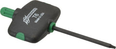 Bondhus - T6 Standard Torx Key - Wing Handle, Protanium High Torque Steel, 1-1/2" Length Under Head - Exact Tooling
