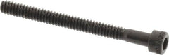 Holo-Krome - #4-40 UNC Hex Socket Drive, Socket Cap Screw - Alloy Steel, Black Oxide Finish, Partially Threaded, 1-1/4" Length Under Head - Exact Tooling