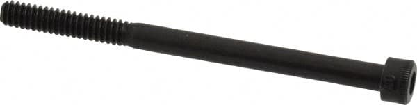 Holo-Krome - #10-24 UNC Hex Socket Drive, Socket Cap Screw - Alloy Steel, Black Oxide Finish, Partially Threaded, 2-3/4" Length Under Head - Exact Tooling