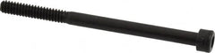 Holo-Krome - #10-24 UNC Hex Socket Drive, Socket Cap Screw - Alloy Steel, Black Oxide Finish, Partially Threaded, 2-3/4" Length Under Head - Exact Tooling