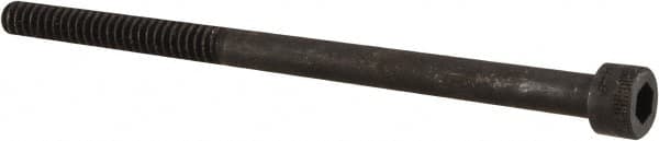 Holo-Krome - #10-24 UNC Hex Socket Drive, Socket Cap Screw - Alloy Steel, Black Oxide Finish, Partially Threaded, 3" Length Under Head - Exact Tooling