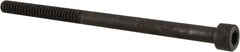 Holo-Krome - #10-24 UNC Hex Socket Drive, Socket Cap Screw - Alloy Steel, Black Oxide Finish, Partially Threaded, 3" Length Under Head - Exact Tooling