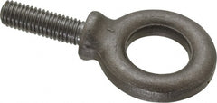 Gibraltar - 2,700 Lb Capacity, Alloy Steel, 1/2 Thread, Fixed Lifting Eye Bolt - Fully Threaded, 1-1/2" Shank, 1-1/2" Thread Length, Shoulder - Exact Tooling