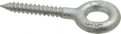 Gibraltar - 3/8, Hot Galvanized Finish, Forged Steel Forged Eye Bolt - 2-1/4" Thread Length, 3/4" ID, 2-1/2" Shank Length - Exact Tooling