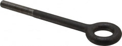Gibraltar - 2,400 Lb Capacity, Steel, 1/2-13 Thread, Lifting Eye Bolt - Partially Threaded, 6" Shank, 2-1/2" Thread Length, No Shoulder - Exact Tooling