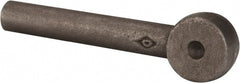 Gibraltar - External Male Thread, Steel, Eye Hole Head, Rod End - 1/2" Shank Diam, 3-1/2" Hole Center to End, Grade C-1035 - Exact Tooling