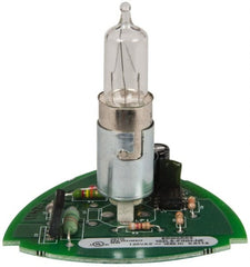 Edwards Signaling - Halogen Lamp, Clear, Flashing, Stackable Tower Light Module - 120 VAC, 0.11 Amp, IP54, IP65 Ingress Rating, 3R, 4X NEMA Rated, Panel Mount, Pipe Mount - Exact Tooling