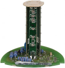 Edwards Signaling - LED Lamp, Amber, Steady, Stackable Tower Light Module - 120 VAC, 0.02 Amp, IP54, IP65 Ingress Rating, 3R, 4X NEMA Rated, Panel Mount, Pipe Mount - Exact Tooling