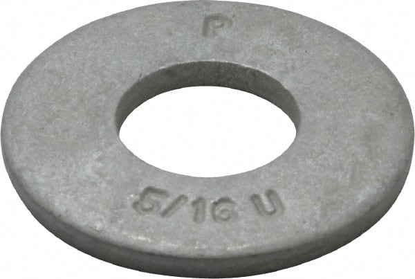 Armor Coat - 5/16" Screw, Grade 8 Alloy Steel USS Flat Washer - 3/8" ID x 7/8" OD, 0.094" Thick - Exact Tooling