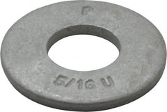 Armor Coat - 5/16" Screw, Grade 8 Alloy Steel USS Flat Washer - 3/8" ID x 7/8" OD, 0.094" Thick - Exact Tooling
