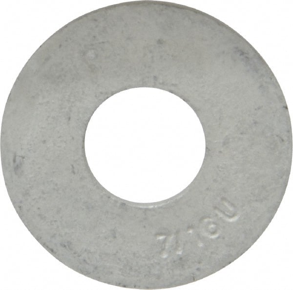 Armor Coat - 7/16" Screw, Grade 8 Alloy Steel USS Flat Washer - 1/2" ID x 1-1/4" OD, 0.094" Thick - Exact Tooling