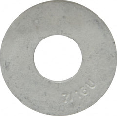 Armor Coat - 7/16" Screw, Grade 8 Alloy Steel USS Flat Washer - 1/2" ID x 1-1/4" OD, 0.094" Thick - Exact Tooling