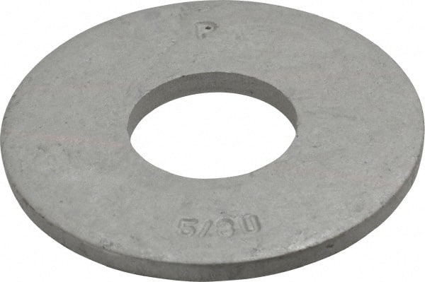 Armor Coat - 5/8" Screw, Grade 8 Alloy Steel USS Flat Washer - 21/32" ID x 1-3/4" OD, 0.156" Thick - Exact Tooling
