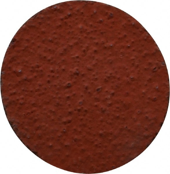 3M - 1" Disc Diam, 80 Grit, Ceramic Quick Change Disc - Type R Attaching System, Coated, Orange, Medium Grade, 30,000 RPM, 777F Series - Exact Tooling