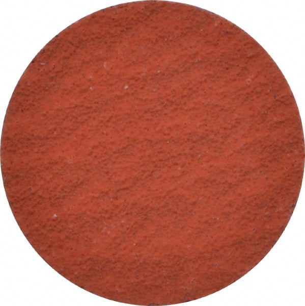 3M - 1" Disc Diam, 120 Grit, Ceramic Quick Change Disc - Type R Attaching System, Coated, Orange, Fine Grade, 30,000 RPM, 777F Series - Exact Tooling
