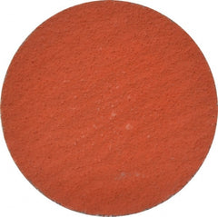 3M - 2" Disc Diam, 100 Grit, Ceramic Alumina Quick Change Disc - Type R Attaching System, Coated, Orange, Fine Grade, 25,000 RPM, 777F Series - Exact Tooling