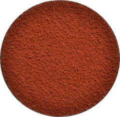 3M - 3" Disc Diam, 36 Grit, Ceramic Quick Change Disc - Type S Attaching System, Coated, Orange, Very Coarse Grade, 20,000 RPM, 777F Series - Exact Tooling