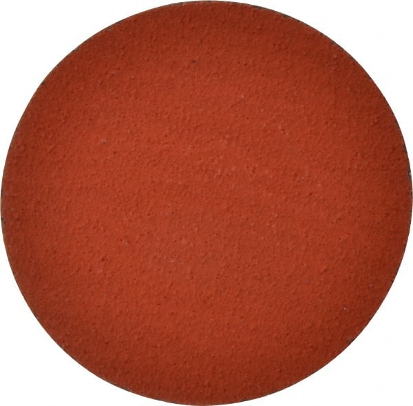 3M - 3" Disc Diam, 80 Grit, Ceramic Quick Change Disc - Type S Attaching System, Coated, Orange, Medium Grade, 20,000 RPM, 777F Series - Exact Tooling