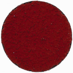 3M - 2" Disc Diam, 36 Grit, Ceramic Quick Change Disc - Type P Attaching System, Coated, Orange, Very Coarse Grade, 25,000 RPM, 777F Series - Exact Tooling