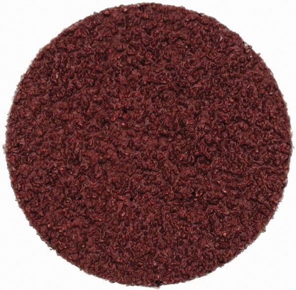 3M - 1" Disc Diam, 60 Grit, Ceramic Quick Change Disc - Type R Attaching System, Coated, Brown, Medium Grade, 30,000 RPM, 963G Series - Exact Tooling