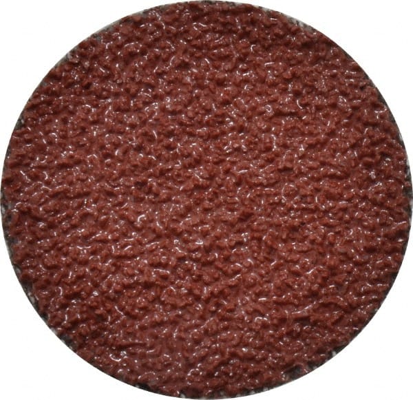 3M - 1-1/2" Disc Diam, 36 Grit, Ceramic Quick Change Disc - Type R Attaching System, Coated, Brown, Very Coarse Grade, 30,000 RPM, 963G Series - Exact Tooling