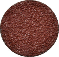 3M - 1-1/2" Disc Diam, 36 Grit, Ceramic Quick Change Disc - Type R Attaching System, Coated, Brown, Very Coarse Grade, 30,000 RPM, 963G Series - Exact Tooling