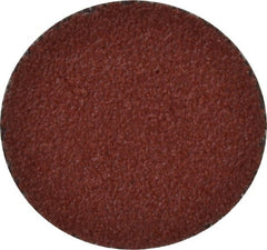 3M - 1-1/2" Disc Diam, 60 Grit, Ceramic Quick Change Disc - Type R Attaching System, Coated, Brown, Medium Grade, 30,000 RPM, 963G Series - Exact Tooling