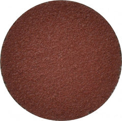 3M - 1-1/2" Disc Diam, 80 Grit, Ceramic Quick Change Disc - Type R Attaching System, Coated, Brown, Medium Grade, 30,000 RPM, 963G Series - Exact Tooling