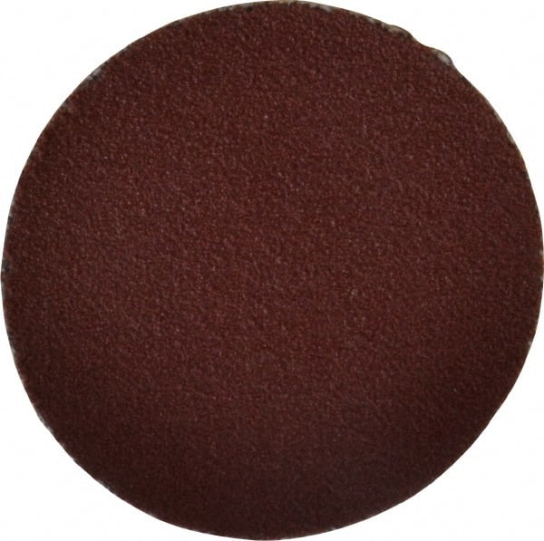 3M - 1-1/2" Disc Diam, 120 Grit, Ceramic Quick Change Disc - Type R Attaching System, Coated, Brown, Fine Grade, 30,000 RPM, 963G Series - Exact Tooling