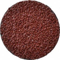 3M - 2" Disc Diam, 24 Grit, Ceramic Quick Change Disc - Type R Attaching System, Coated, Brown, Very Coarse Grade, 25,000 RPM, 963G Series - Exact Tooling