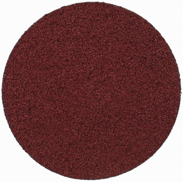 3M - 3" Disc Diam, 60 Grit, Ceramic Quick Change Disc - Type S Attaching System, Coated, Brown, Medium Grade, 20,000 RPM, 963G Series - Exact Tooling