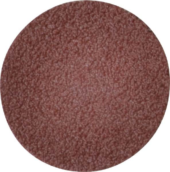 3M - 1" Disc Diam, 100 Grit, Aluminum Oxide Quick Change Disc - Type R Attaching System, Coated, Brown, Fine Grade, 30,000 RPM, 361F Series - Exact Tooling