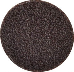 3M - 1-1/2" Disc Diam, 50 Grit, Aluminum Oxide Quick Change Disc - Type R Attaching System, Coated, Brown, Coarse Grade, 30,000 RPM, 361F Series - Exact Tooling