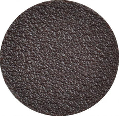 3M - 1-1/2" Disc Diam, 80 Grit, Aluminum Oxide Quick Change Disc - Type R Attaching System, Coated, Brown, Medium Grade, 30,000 RPM, 361F Series - Exact Tooling