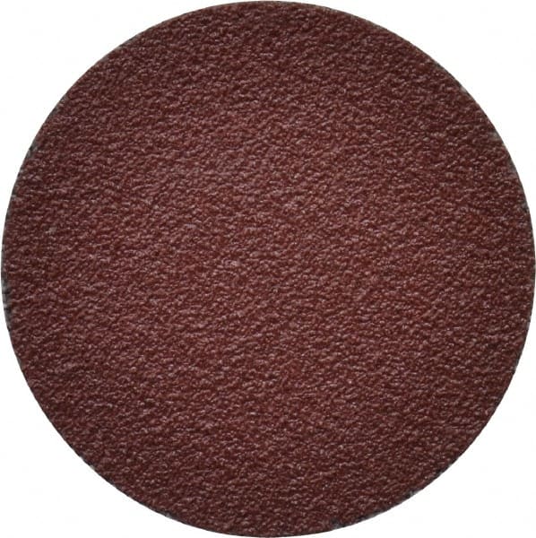 3M - 1-1/2" Disc Diam, 100 Grit, Aluminum Oxide Quick Change Disc - Type R Attaching System, Coated, Brown, Fine Grade, 30,000 RPM, 361F Series - Exact Tooling