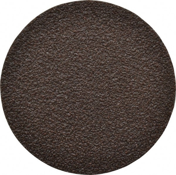 3M - 4" Disc Diam, 36 Grit, Aluminum Oxide Quick Change Disc - Type R Attaching System, Coated, Brown, Very Coarse Grade, 12,000 RPM, 361F Series - Exact Tooling