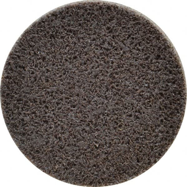 3M - 2" Disc Diam, Aluminum Oxide Quick Change Disc - Type R Attaching System, Nonwoven, Tan, Medium Grade, 22,100 RPM - Exact Tooling