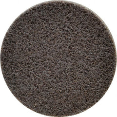 3M - 2" Disc Diam, Aluminum Oxide Quick Change Disc - Type R Attaching System, Nonwoven, Tan, Medium Grade, 22,100 RPM - Exact Tooling