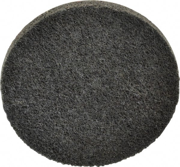 3M - 3" Disc Diam, Silicon Carbide Quick Change Disc - Type R Attaching System, Nonwoven, Gray, Fine Grade, 15,100 RPM - Exact Tooling